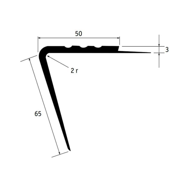 Tarkett PVC Stair Nosing flooring