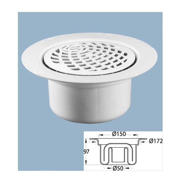 Tarkett Round-Shape Drains flooring