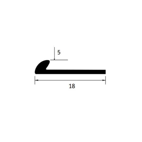 Tarkett Flexible stop profiles flooring