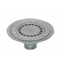 Tarkett Round-Shape Drains — SILVER — SKU 1416007