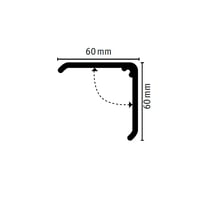Tarkett ProtectWall Set-on corners — WHITE — SKU 26627101