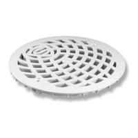 Tarkett Round Shape gratings — WHITE — SKU 1417001