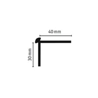 Tarkett ProtectWall set-in corners — SILVER — SKU 26624001