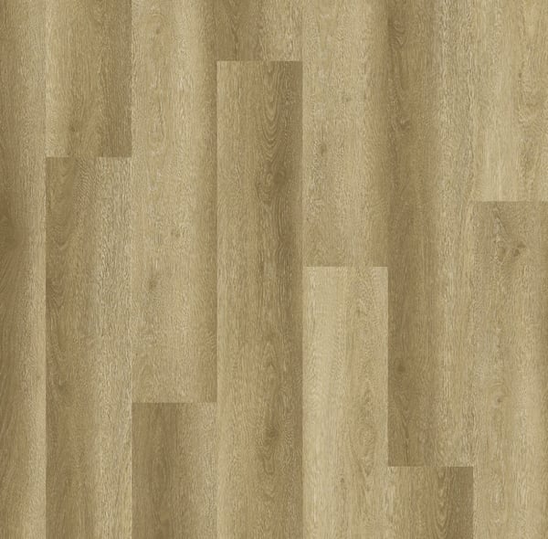 Trivaro Trivaro Essential Wood Grain LVT — Wood Grain Imitating Solid Wood Medium Brown Oak ZJE16001-9 — SKU 203ZJE16001-9