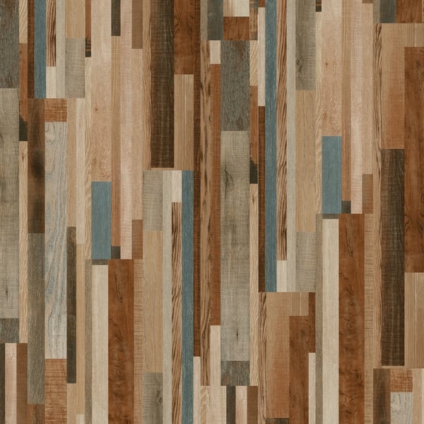 Trivaro Trivaro Essential Wood Grain LVT — Wood Grain Imitating Solid Wood Multi-Tone Oak ZJE2648-1 — SKU 203ZJE2648-1