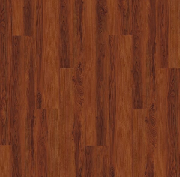 Trivaro Trivaro Essential Wood Grain LVT — Wood Grain Imitating Solid Wood Mahogany ZJE6006-7 — SKU 203ZJE6006-7